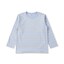 キッズ　綿天竺編みクルーネック長袖Ｔシャツ　ボーダー