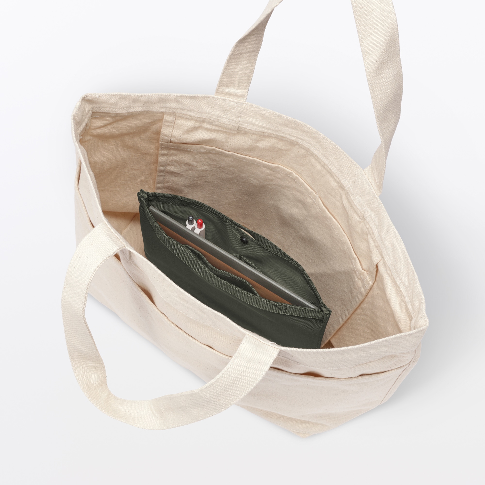 ナイロンメッシュバッグインバッグ