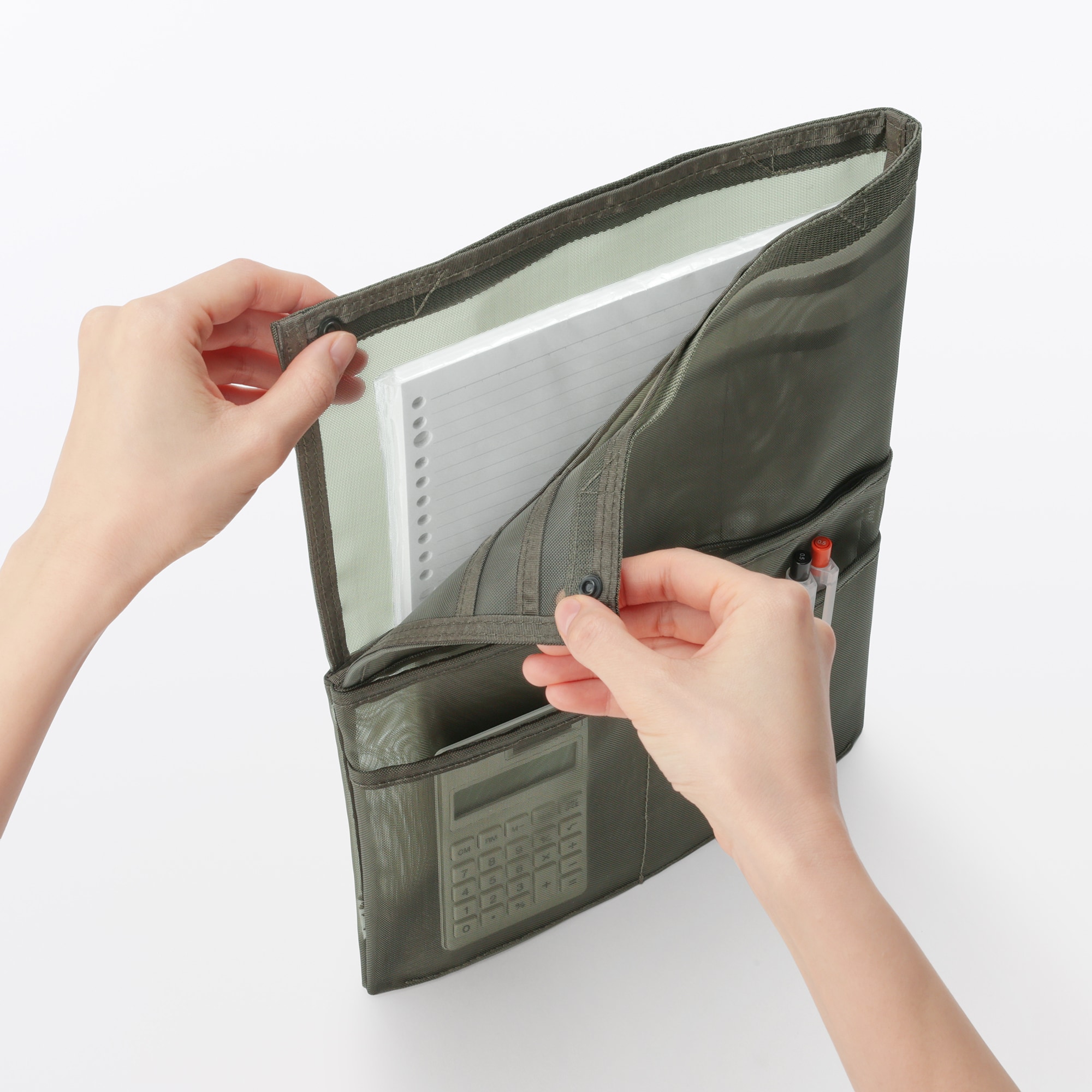 ナイロンメッシュバッグインバッグ