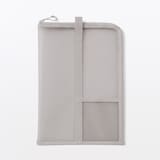 ナイロンメッシュ　縦型書類ケース・仕切り付