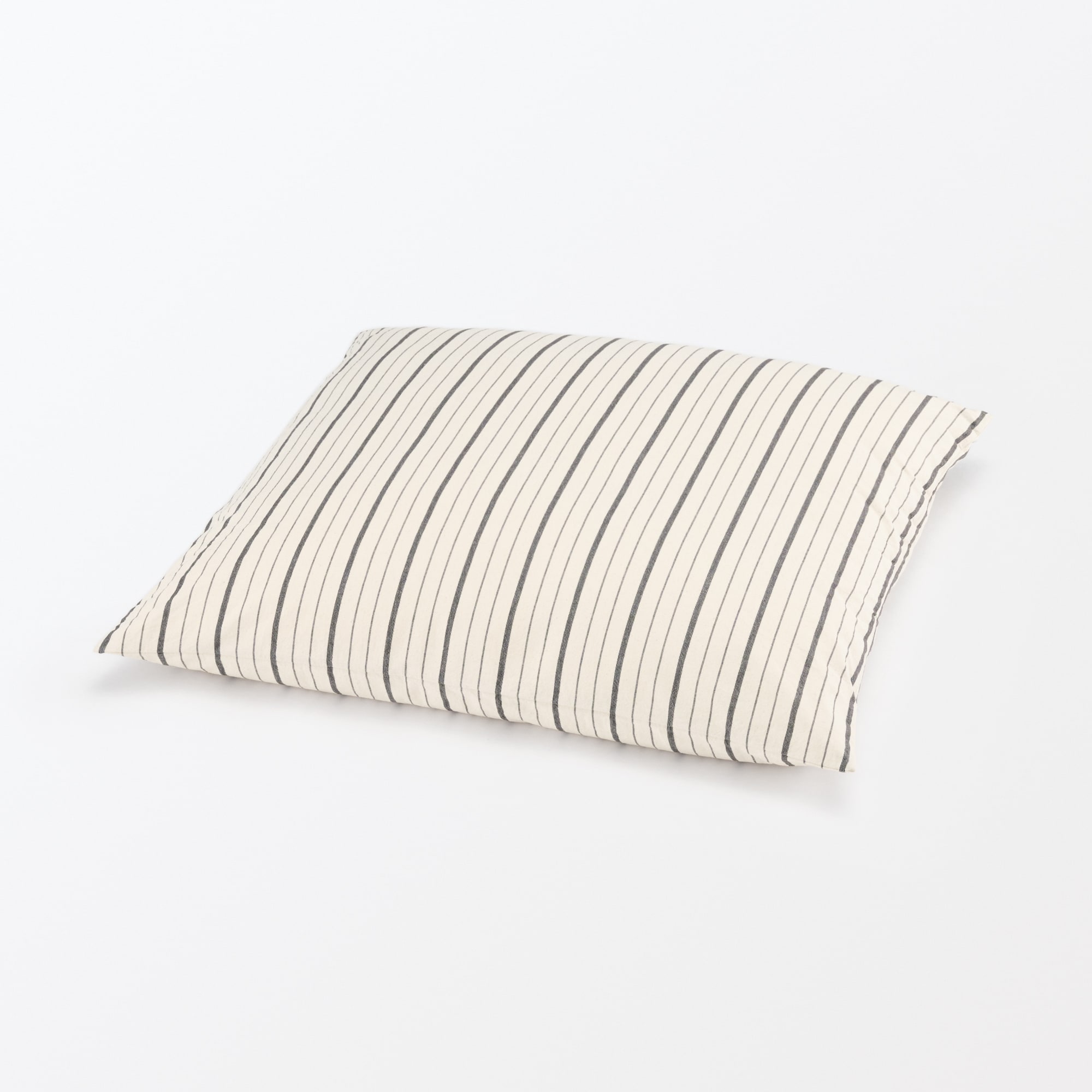 綿洗いざらし大判クッション