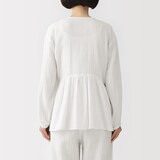 婦人　楊柳ガーゼ　ショートカーディガン