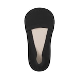 婦人　つま先に縫い目のない　深履きフットカバー（かかと滑り止め付き）