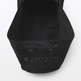 婦人　つま先に縫い目のない　深履きフットカバー（かかと滑り止め付き）