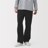 紳士　ジュート混ベイカーパンツ