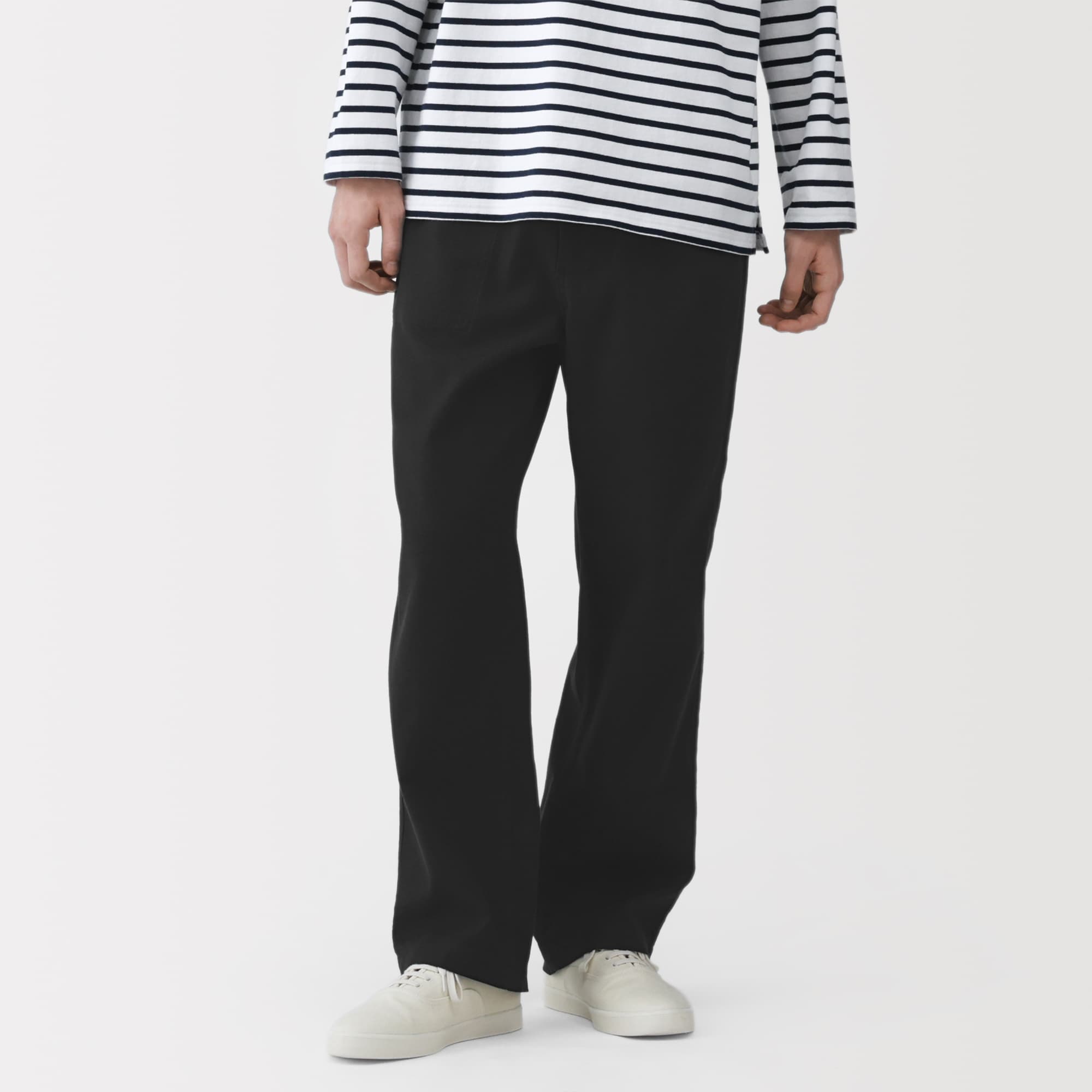 紳士　ジュート混ベイカーパンツ