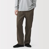 紳士　ジュート混ベイカーパンツ