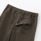 紳士　ジュート混ベイカーパンツ