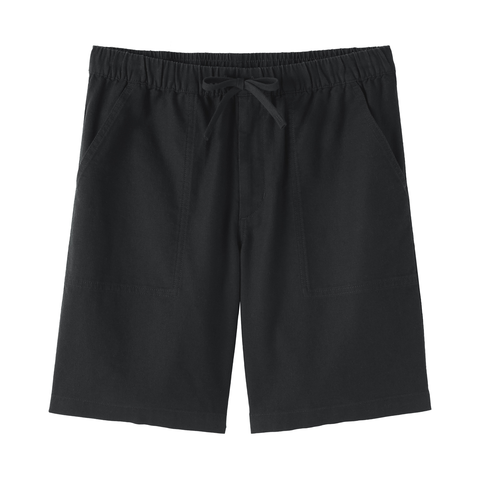 紳士　ジュート混ショートパンツ