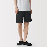 紳士　ジュート混ショートパンツ