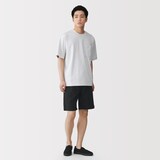 紳士　ジュート混ショートパンツ