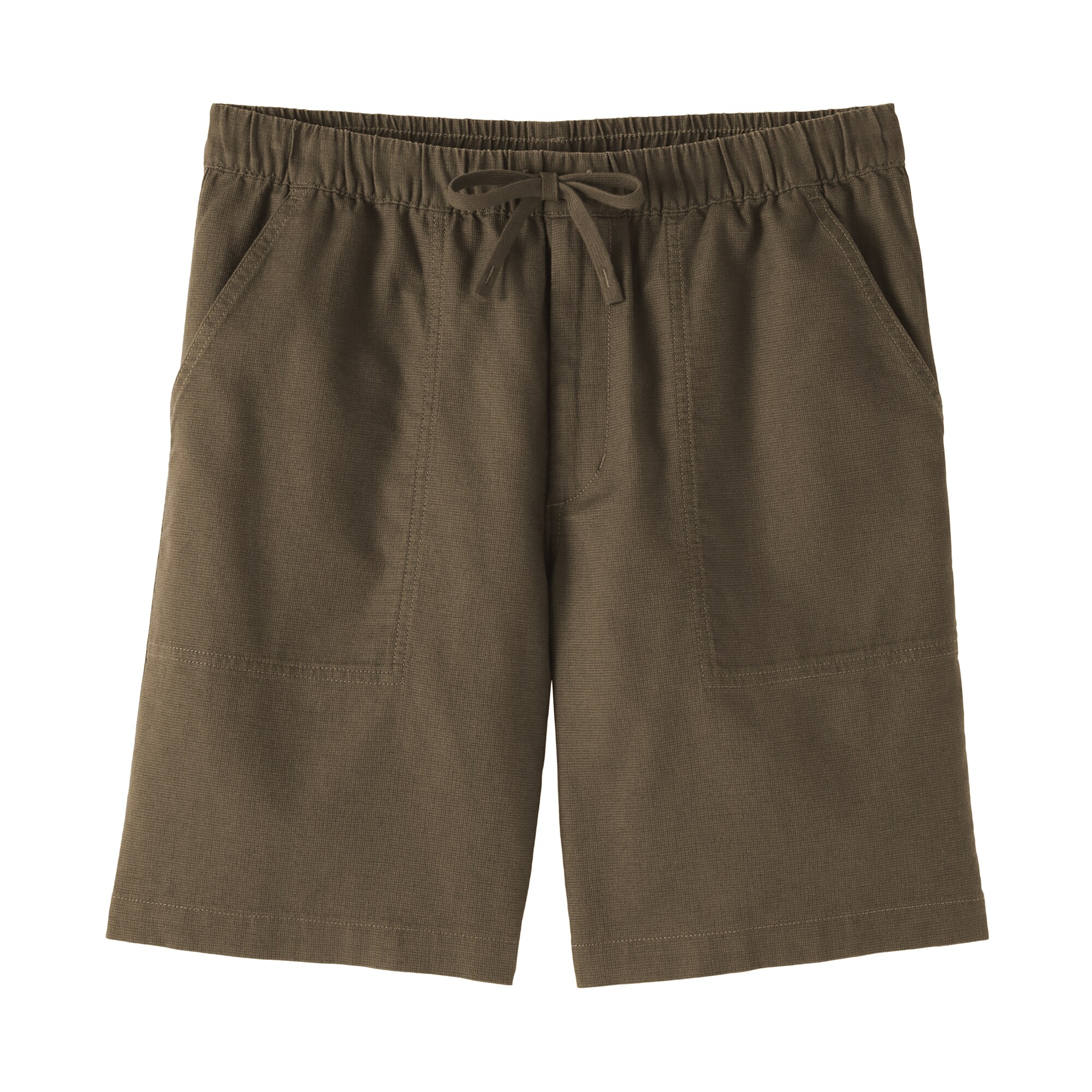 紳士　ジュート混ショートパンツ