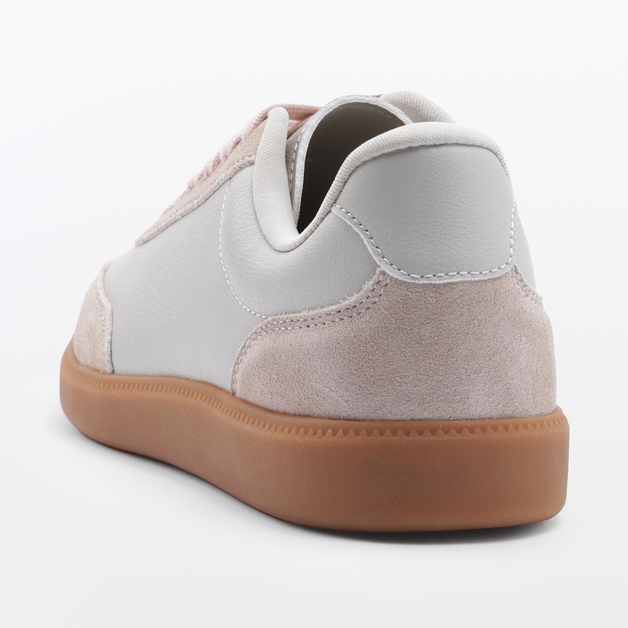 婦人　柔らかい中敷を使用した　コンビネーションスニーカー