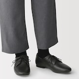 婦人　疲れにくい　レザーシューズ