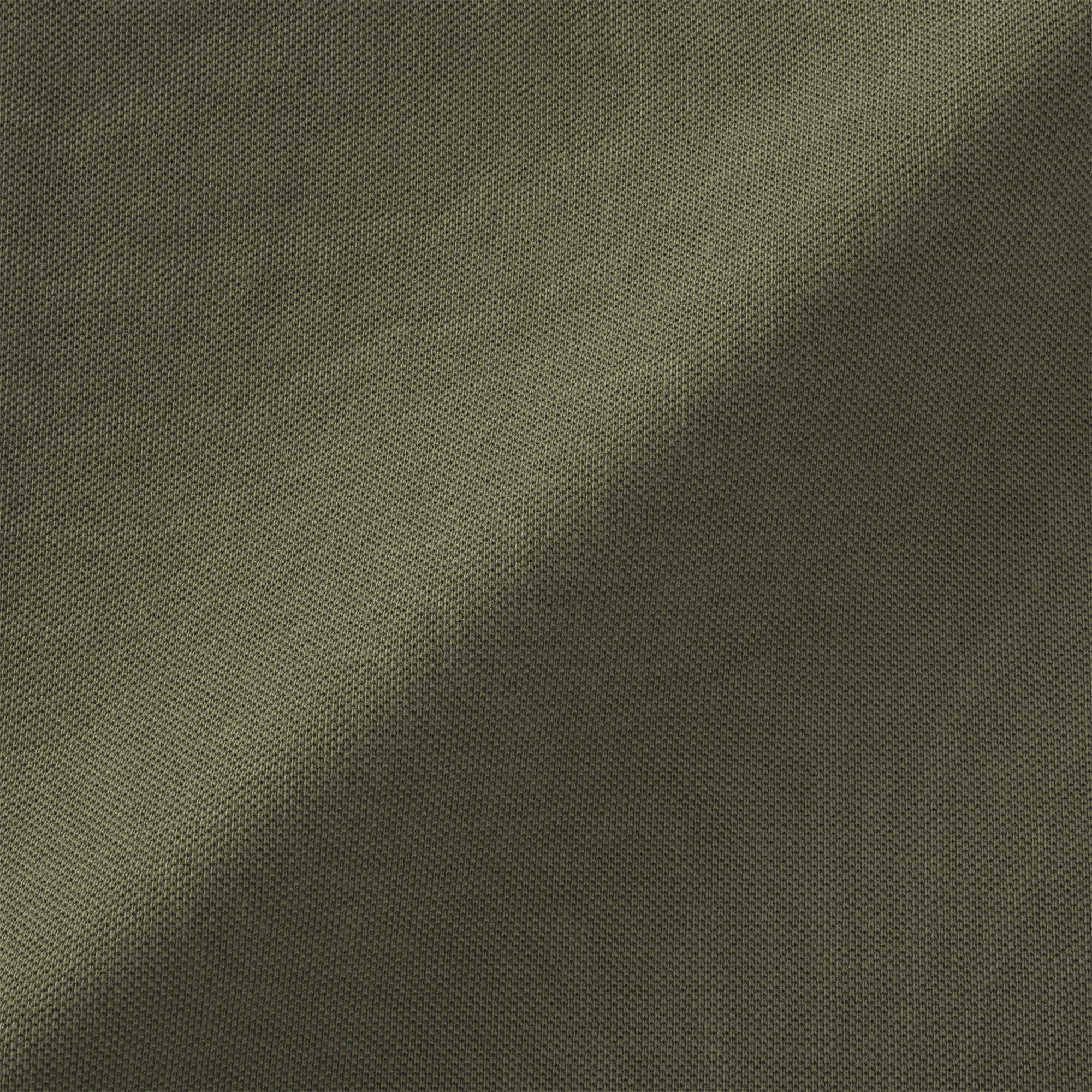 紳士　洗いざらし鹿の子編み半袖ポロシャツ