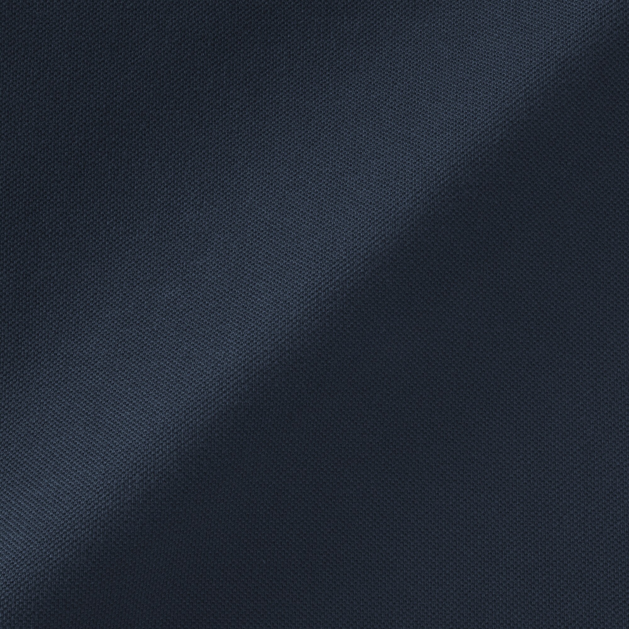 紳士　洗いざらし鹿の子編み半袖ポロシャツ