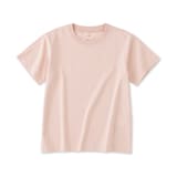 キッズ　綿天竺編みクルーネック半袖Ｔシャツ　ボーダー