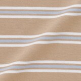 キッズ　綿天竺編みクルーネック半袖Ｔシャツ　ボーダー