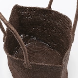 手仕事で編み上げたアバカトートバッグ