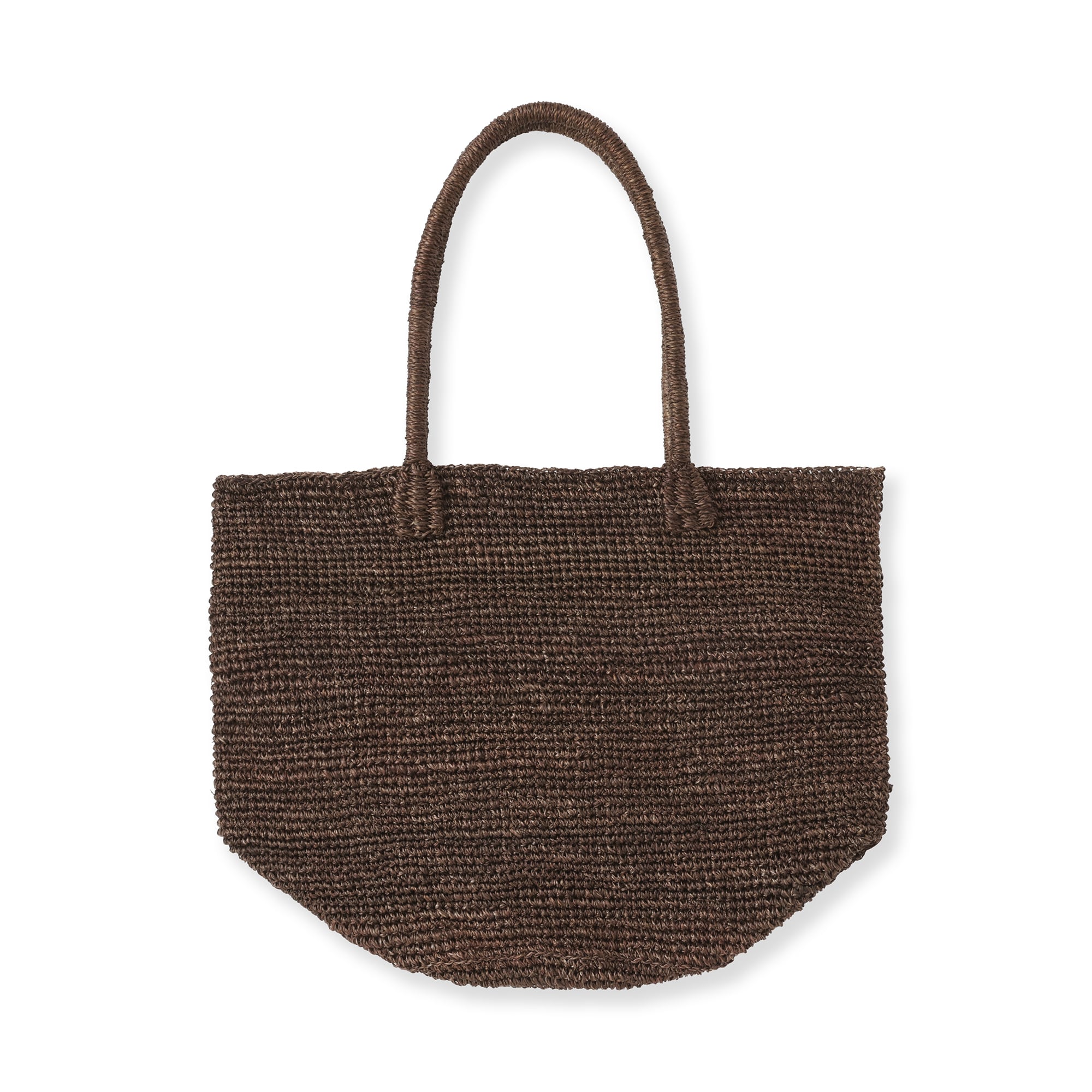 手仕事で編み上げたアバカトートバッグ