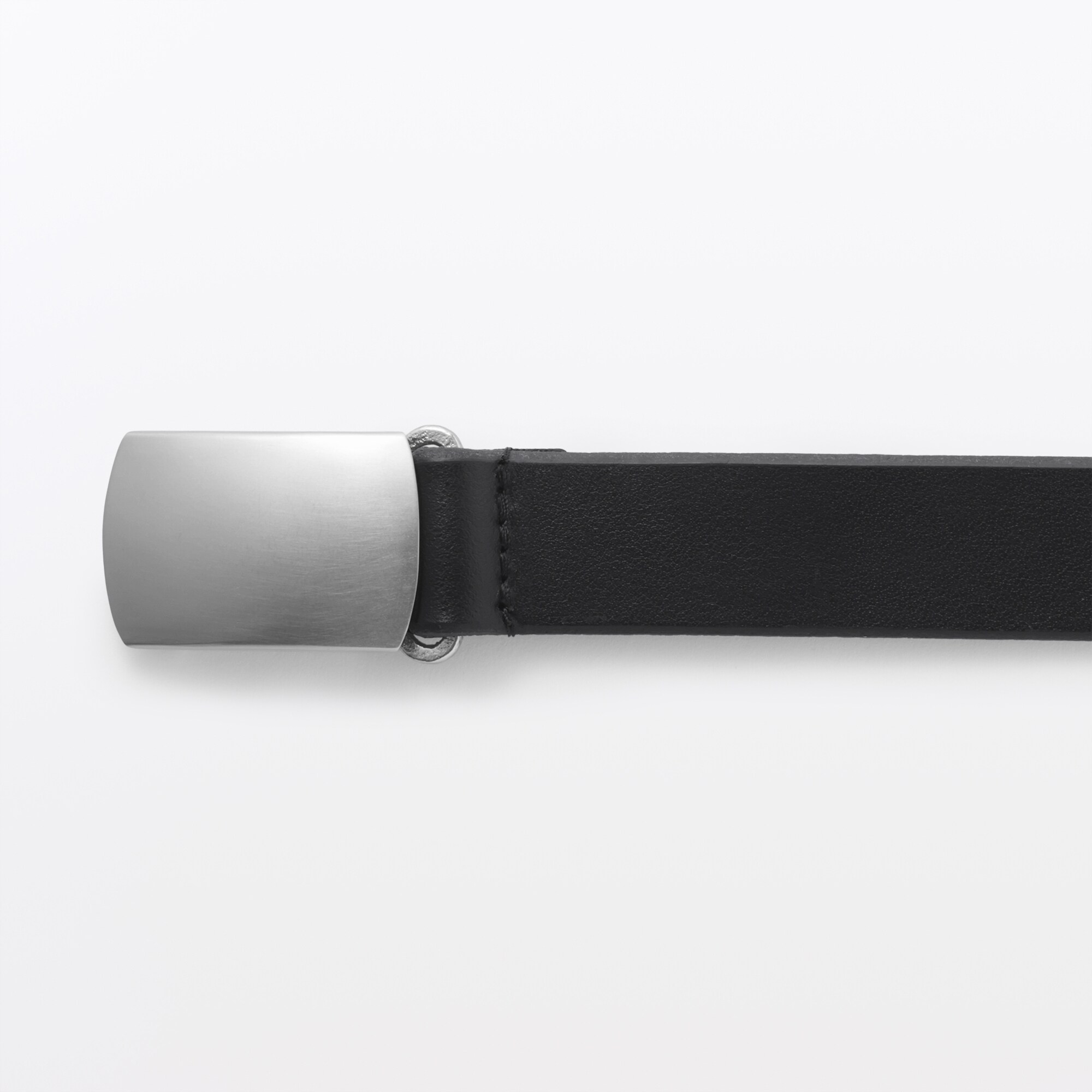 男女兼用　オリーブ油の副産物で鞣したレザー　ホールレスベルト