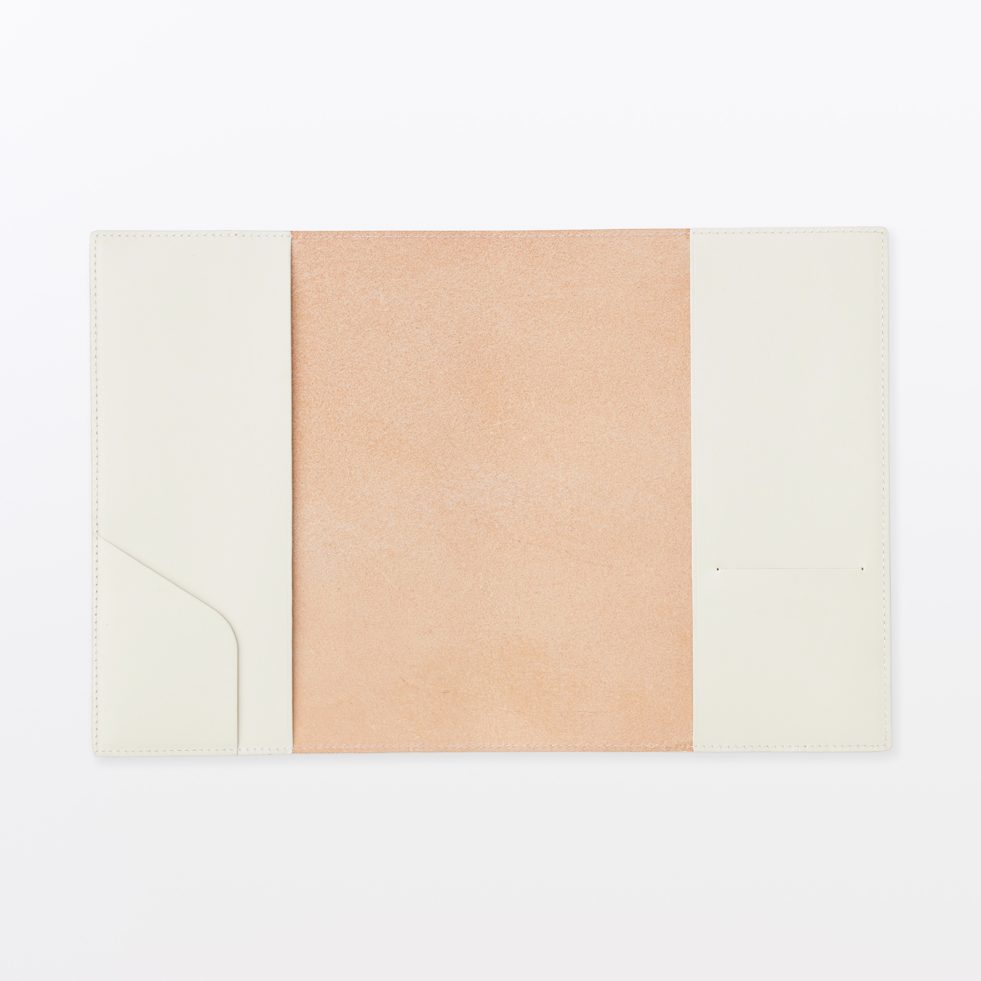 オリーブ油の副産物で鞣したレザー　手帳カバー　Ａ５サイズ