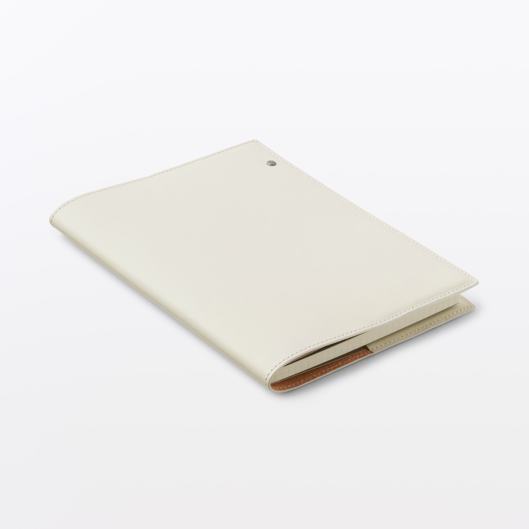 オリーブ油の副産物で鞣したレザー　手帳カバー　Ａ５サイズ