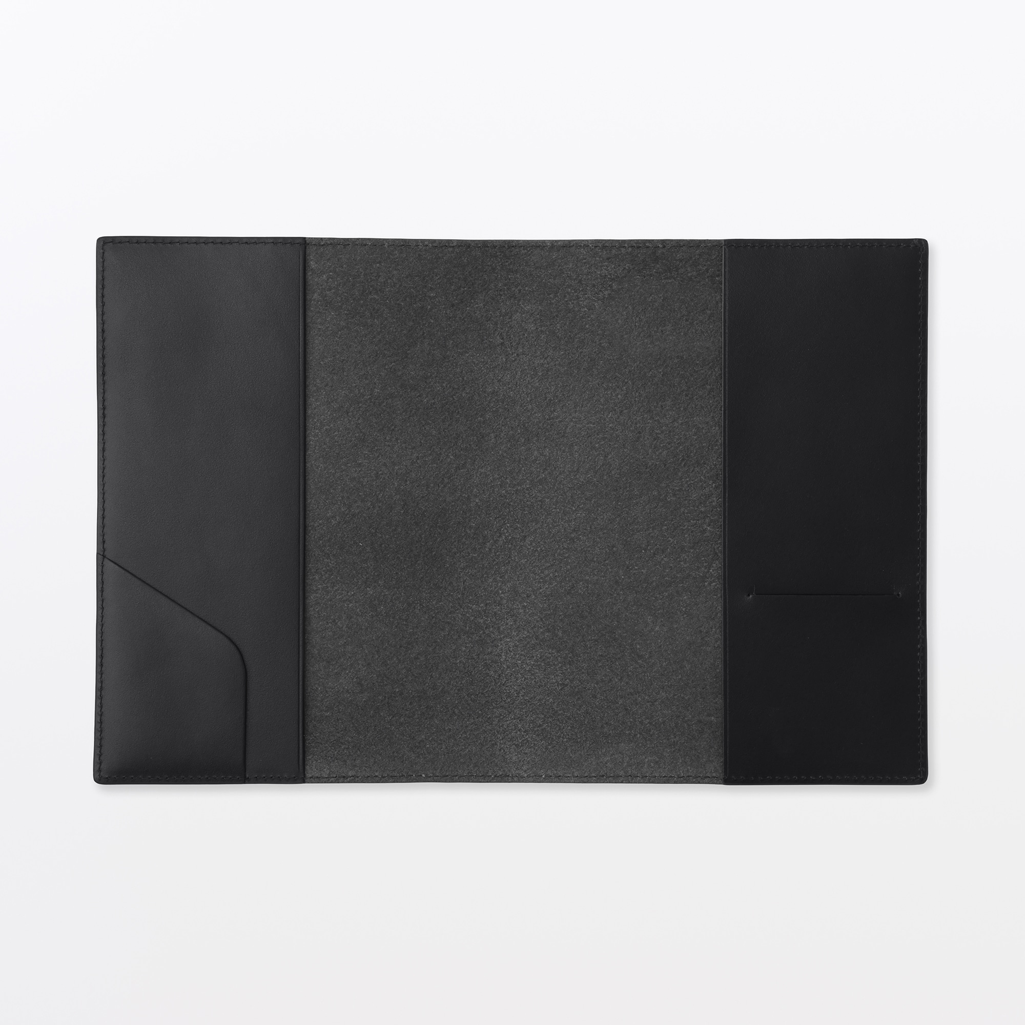 オリーブ油の副産物で鞣したレザー　手帳カバー　Ａ５サイズ