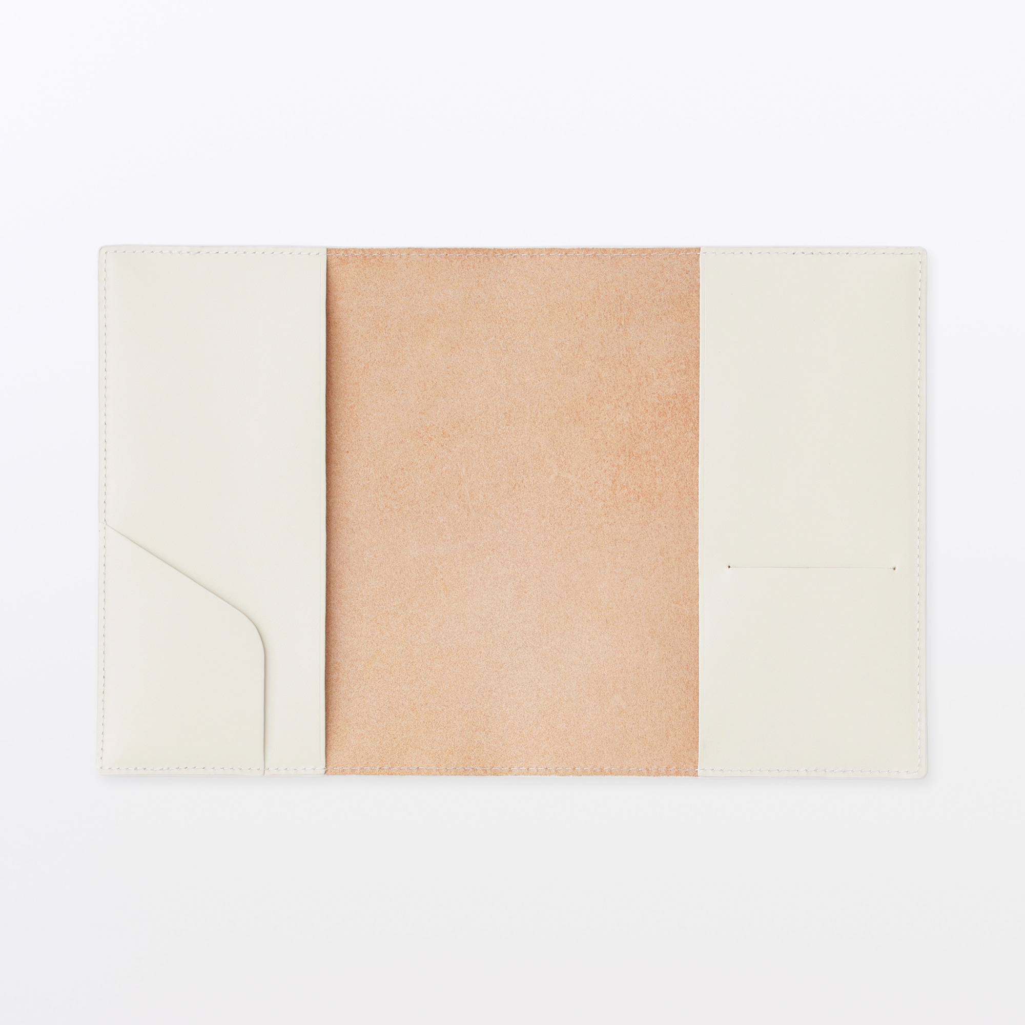 オリーブ油の副産物で鞣したレザー　手帳カバー　Ｂ６サイズ