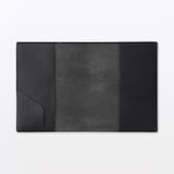 オリーブ油の副産物で鞣したレザー　手帳カバー　Ｂ６サイズ