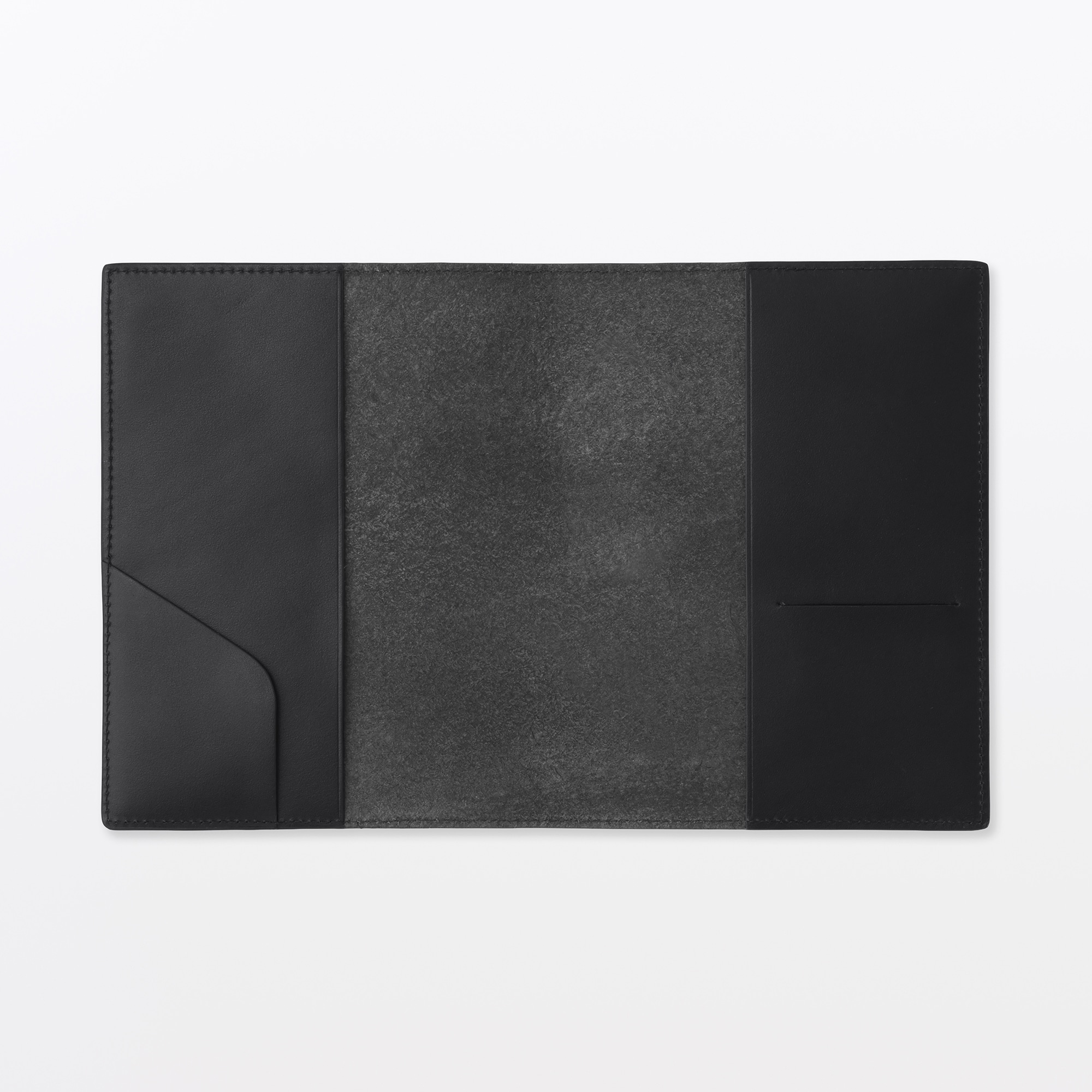 オリーブ油の副産物で鞣したレザー　手帳カバー　Ｂ６サイズ