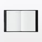 オリーブ油の副産物で鞣したレザー　手帳カバー　Ｂ６サイズ