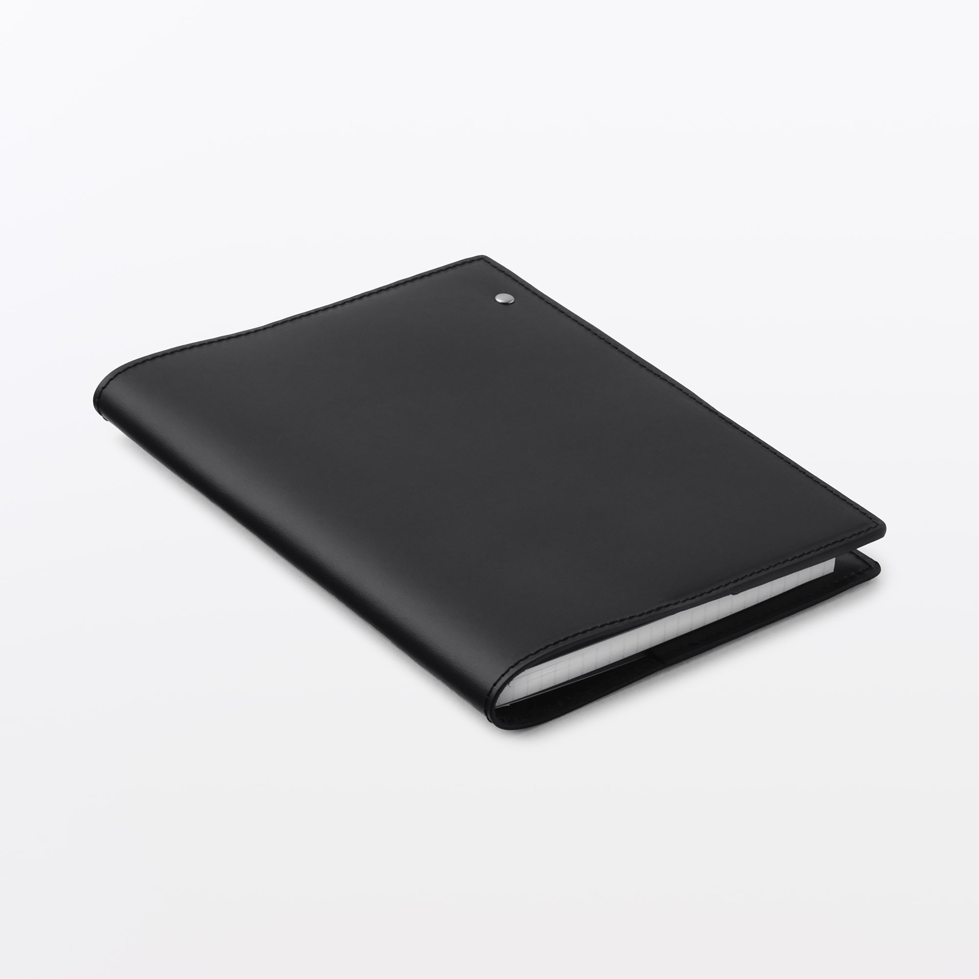 オリーブ油の副産物で鞣したレザー　手帳カバー　Ｂ６サイズ