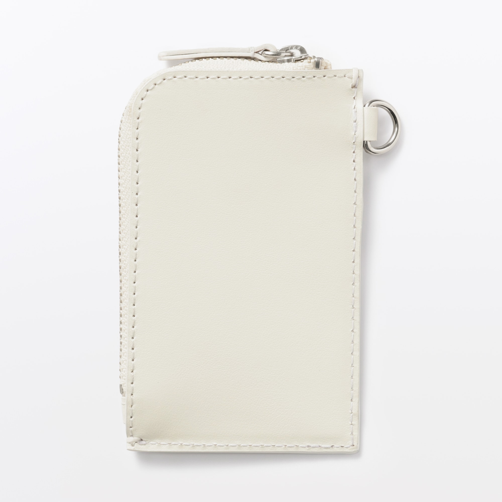 オリーブ油の副産物で鞣したレザー　Ｌ字ケース