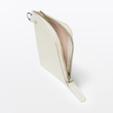 オリーブ油の副産物で鞣したレザー　Ｌ字ケース