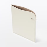 オリーブ油の副産物で鞣したレザー　カードケース