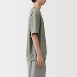 紳士　ＵＶカット乾きやすいワッフルクルーネック半袖Ｔシャツ