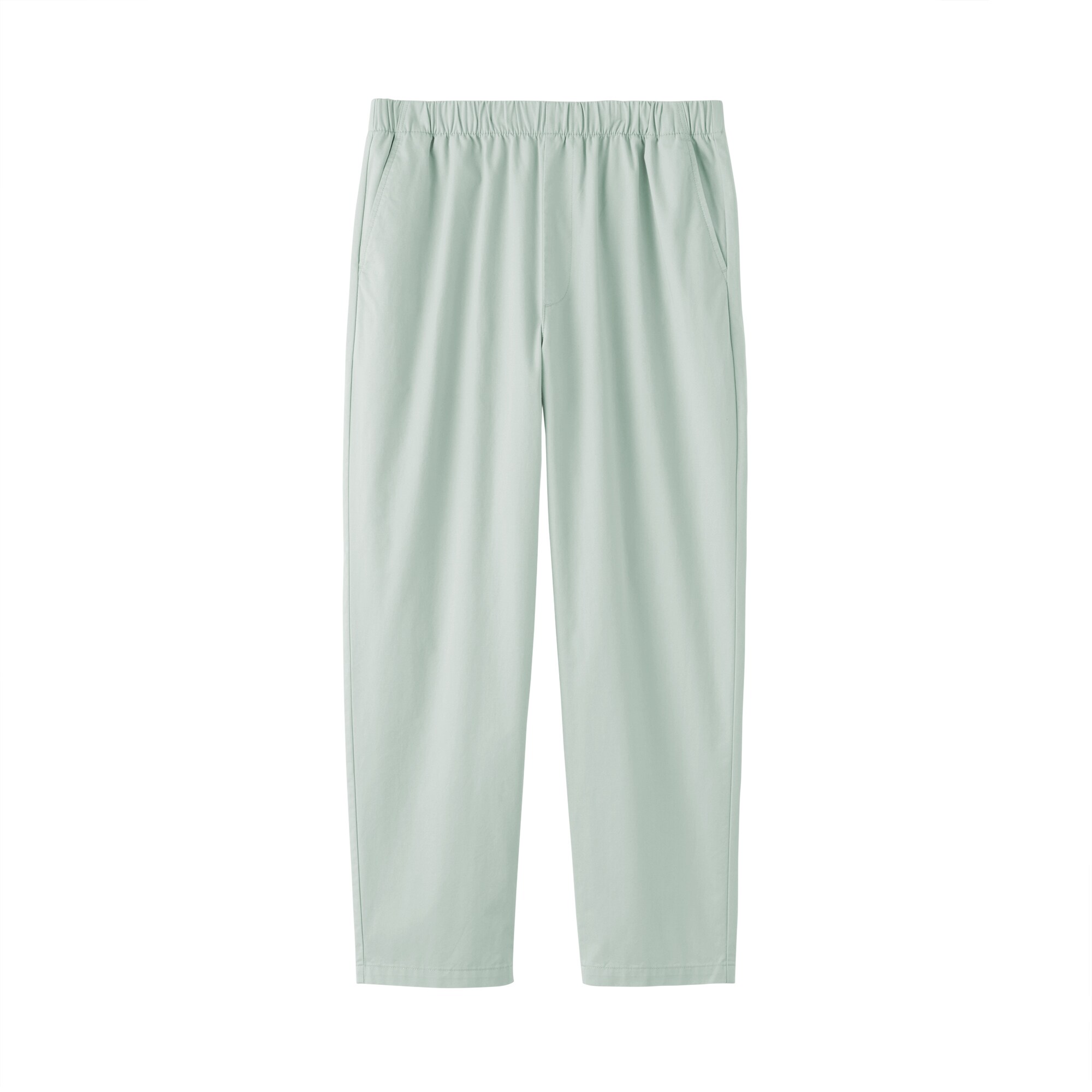 紳士　洗いざらしコットンイージーパンツ