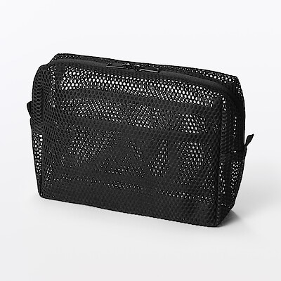 立体メッシュ　小物整理ポーチ