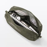 立体メッシュ　小物整理ポーチ