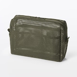 立体メッシュ　小物整理ポーチ