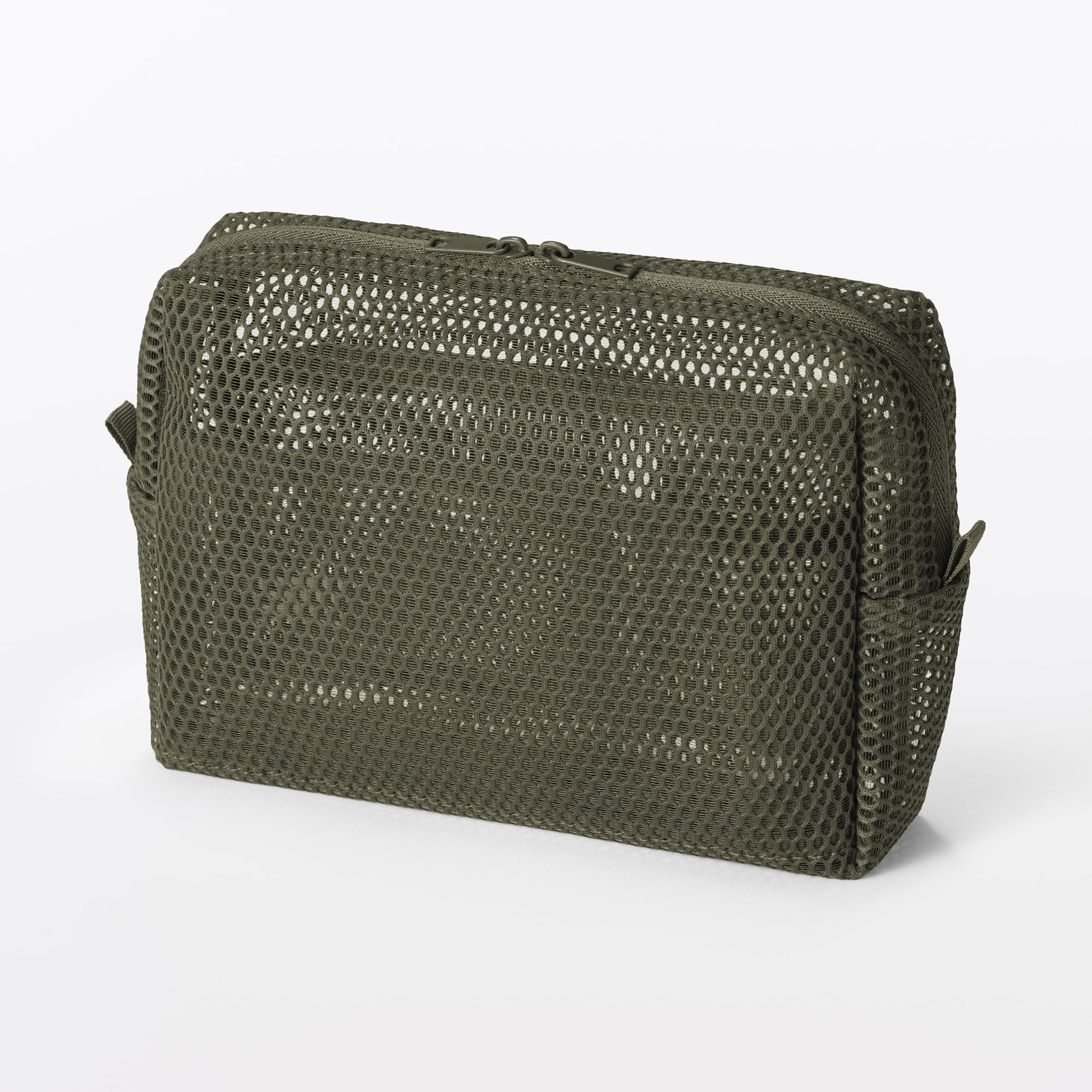 立体メッシュ　小物整理ポーチ