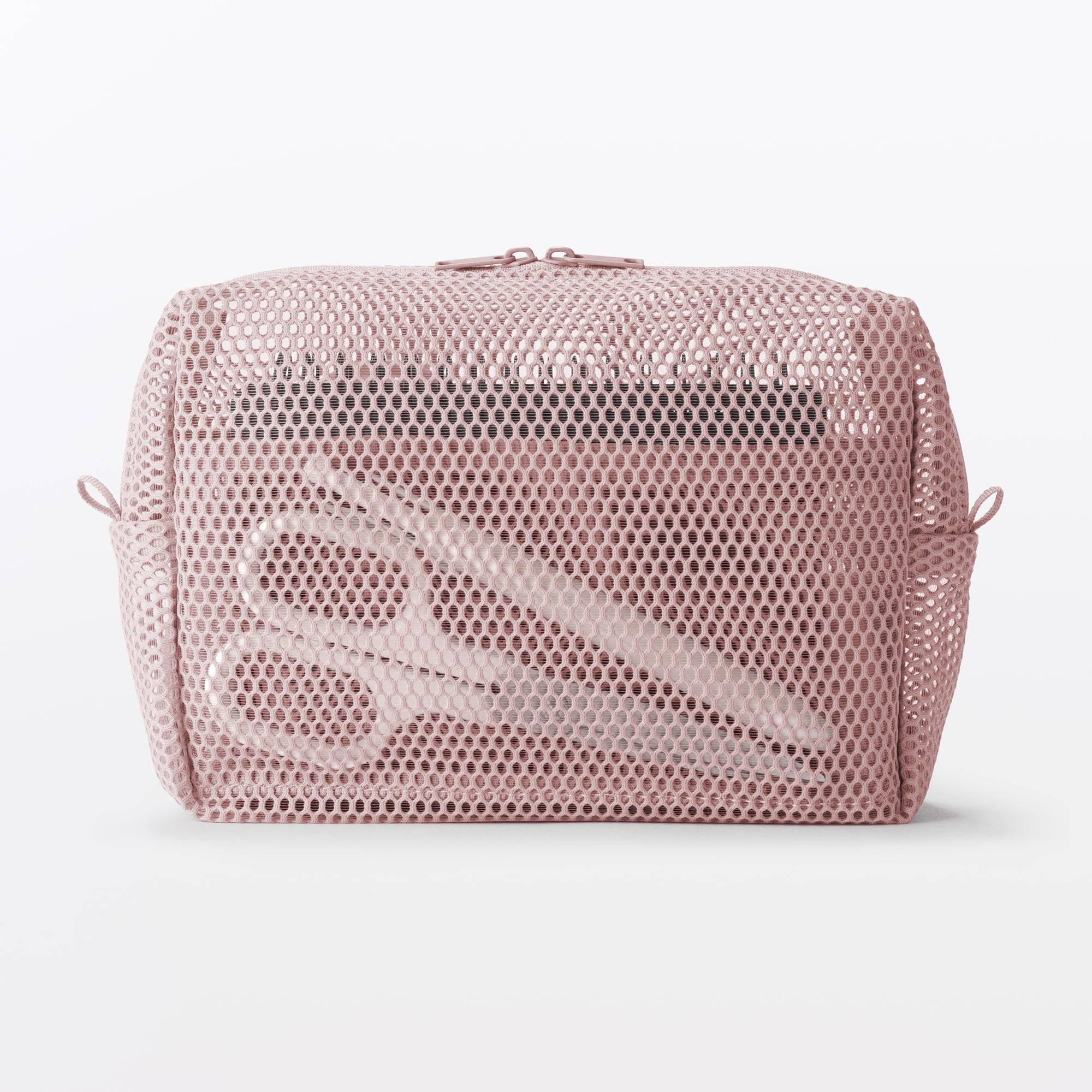 立体メッシュ　小物整理ポーチ