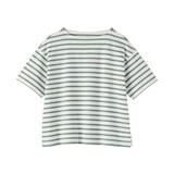 婦人　引き揃え天竺編みボートネック半袖Ｔシャツ