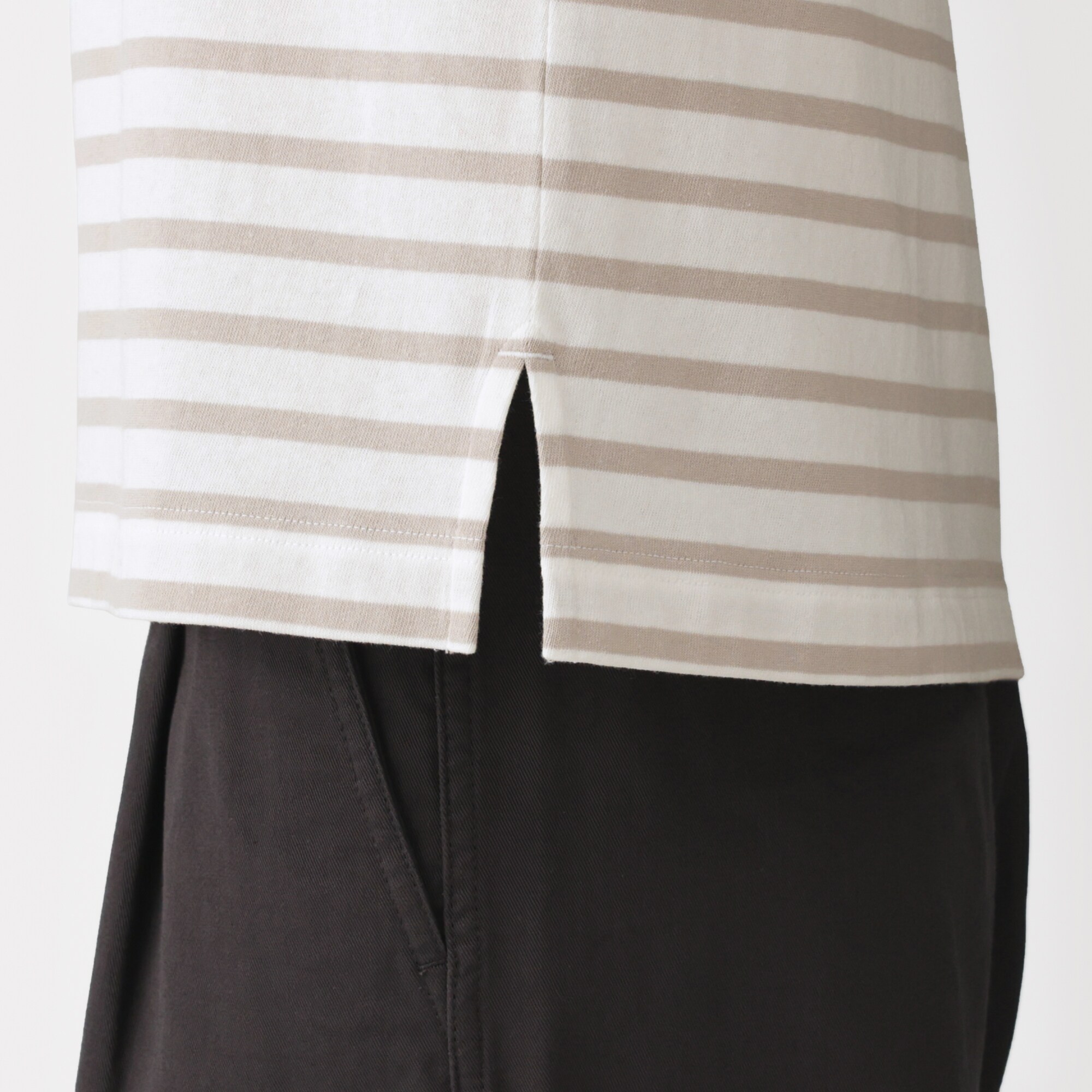 婦人　引き揃え天竺編みボートネック半袖Ｔシャツ