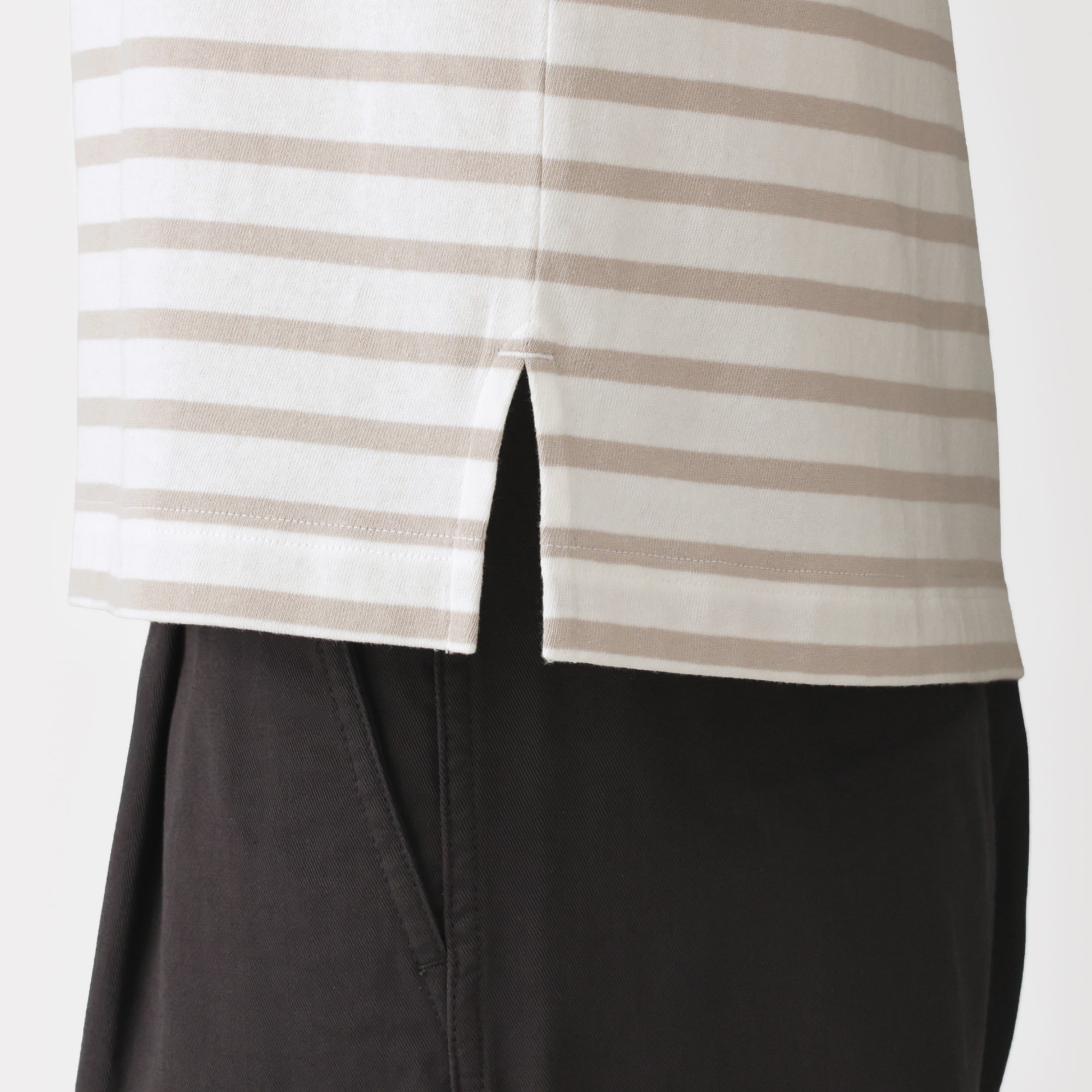 婦人　引き揃え天竺編みボートネック半袖Ｔシャツ