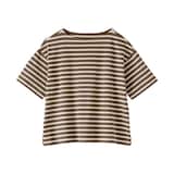 婦人　引き揃え天竺編みボートネック半袖Ｔシャツ