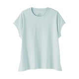 婦人　引き揃え天竺編みフレンチスリーブＴシャツ