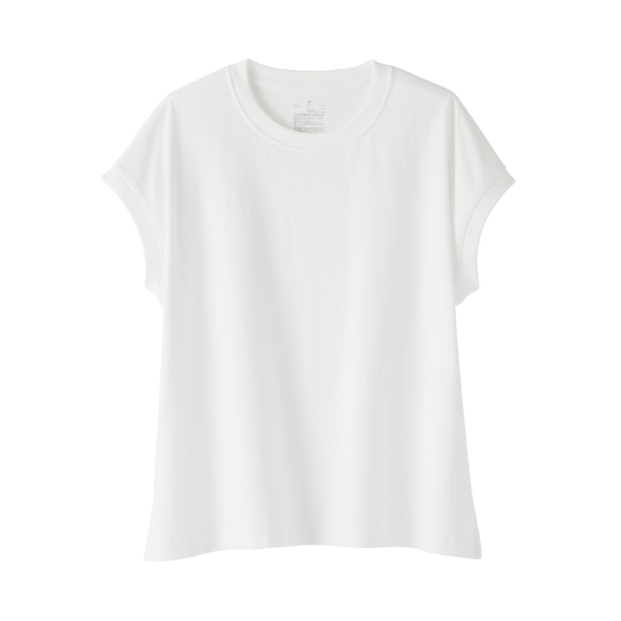 婦人　引き揃え天竺編みフレンチスリーブＴシャツ