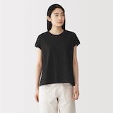 婦人　引き揃え天竺編みフレンチスリーブＴシャツ